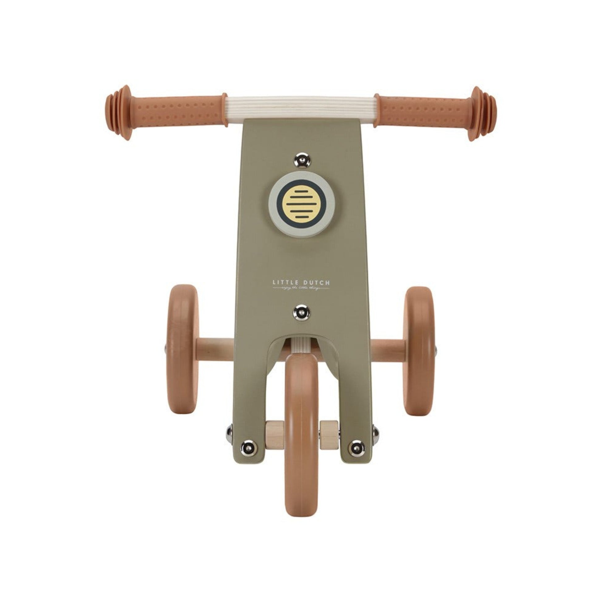 Triciclo de Madera Oliva – Little Dutch