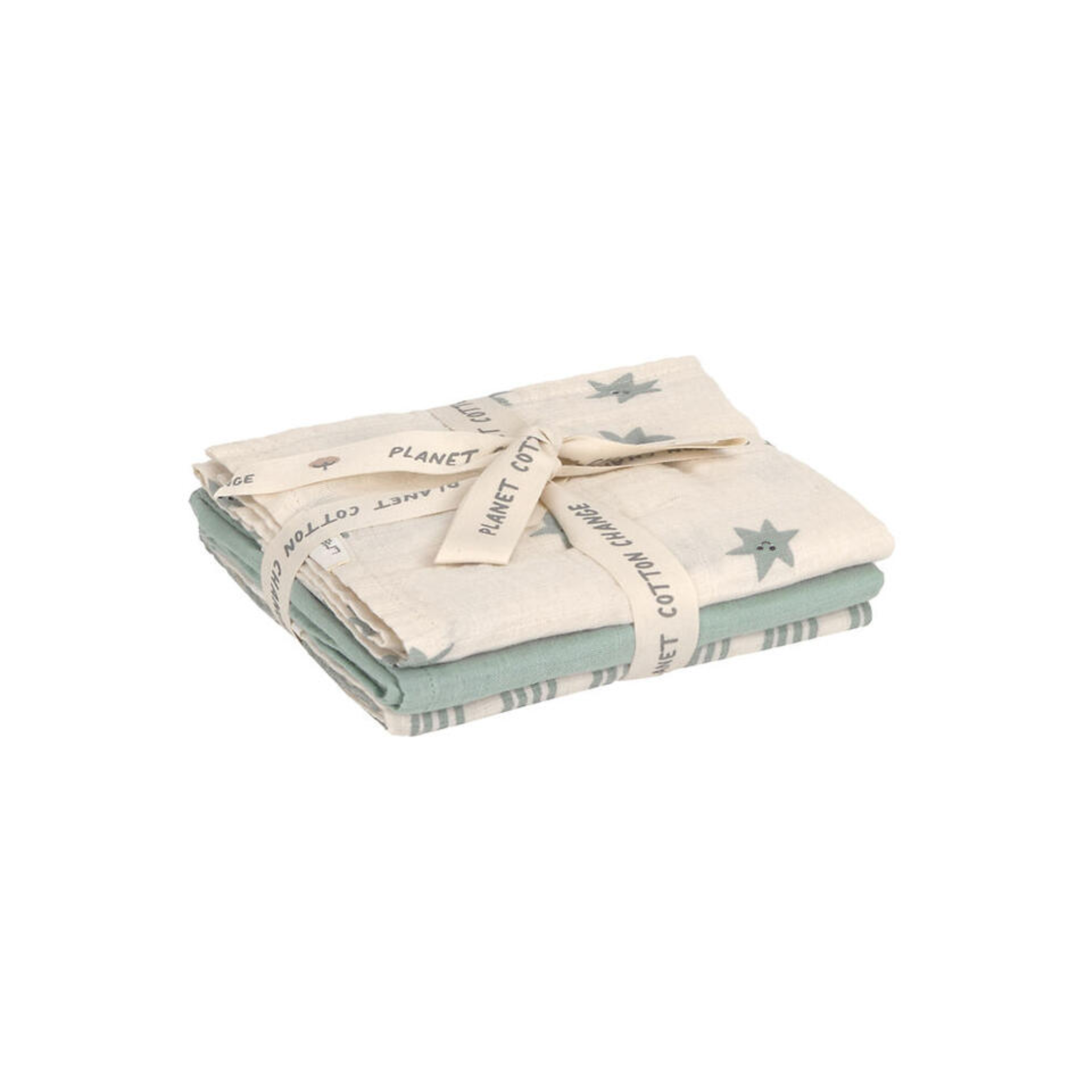 Muselina bebé Tiny Team Lilac – 60 × 60 cm · Lässig