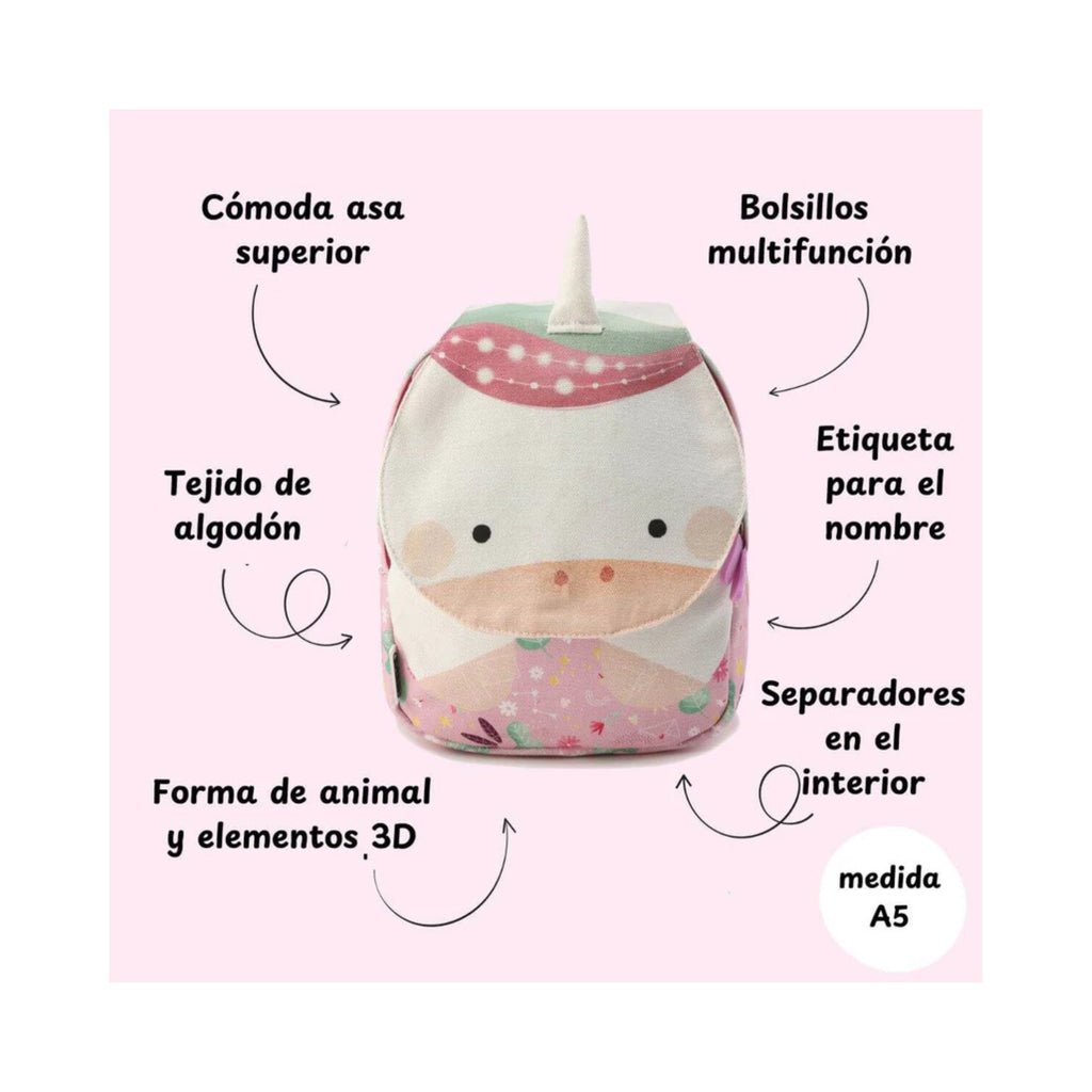 Mini Mochila Infantil – Modelo Unicornio