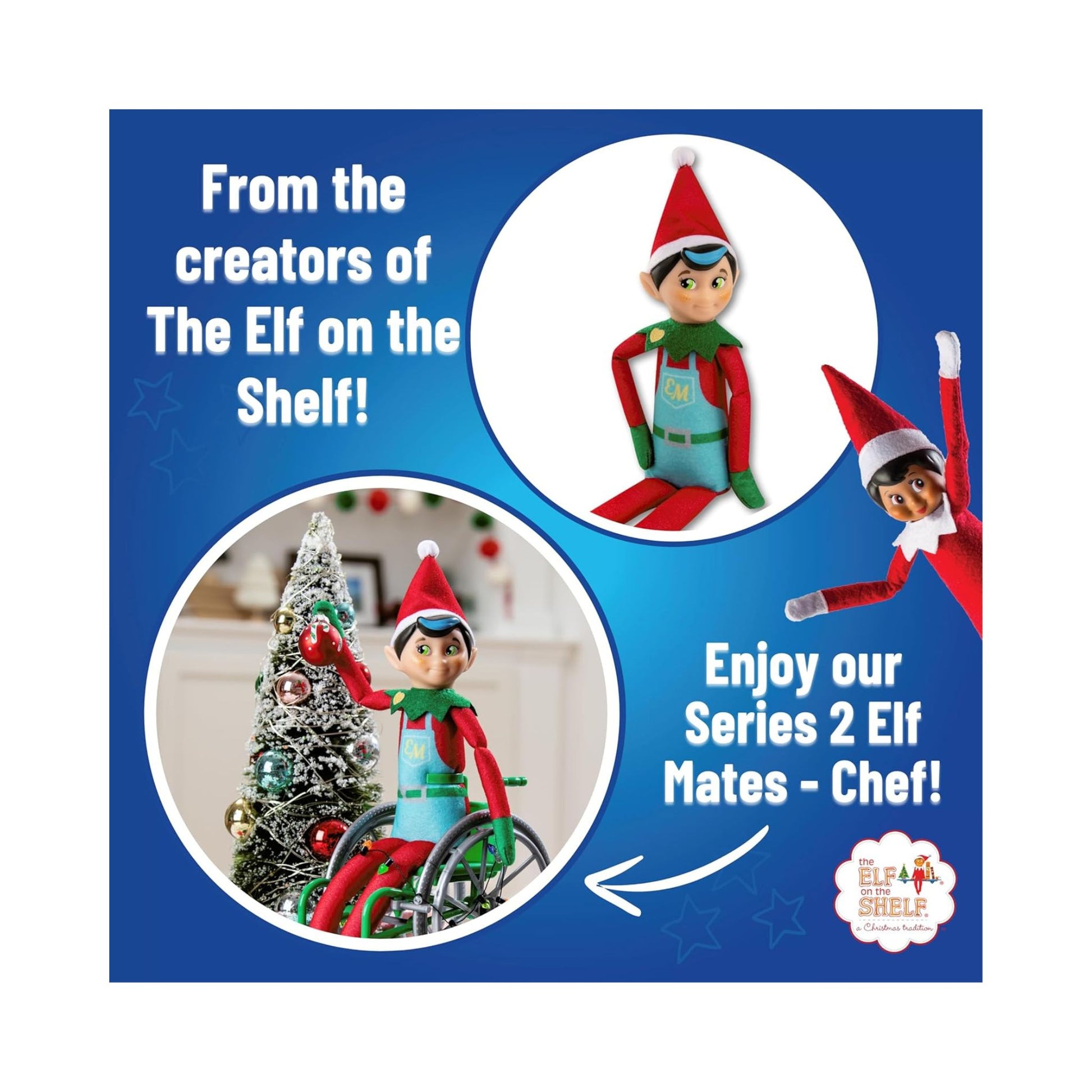 Elf Mates® Chef – The Elf On The Shelf