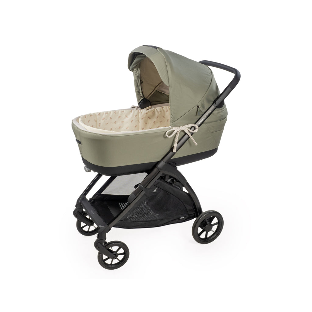 Cubre Cuco con Varillas + Sábana Ajustable Mimosa Rosa | Walking Mum