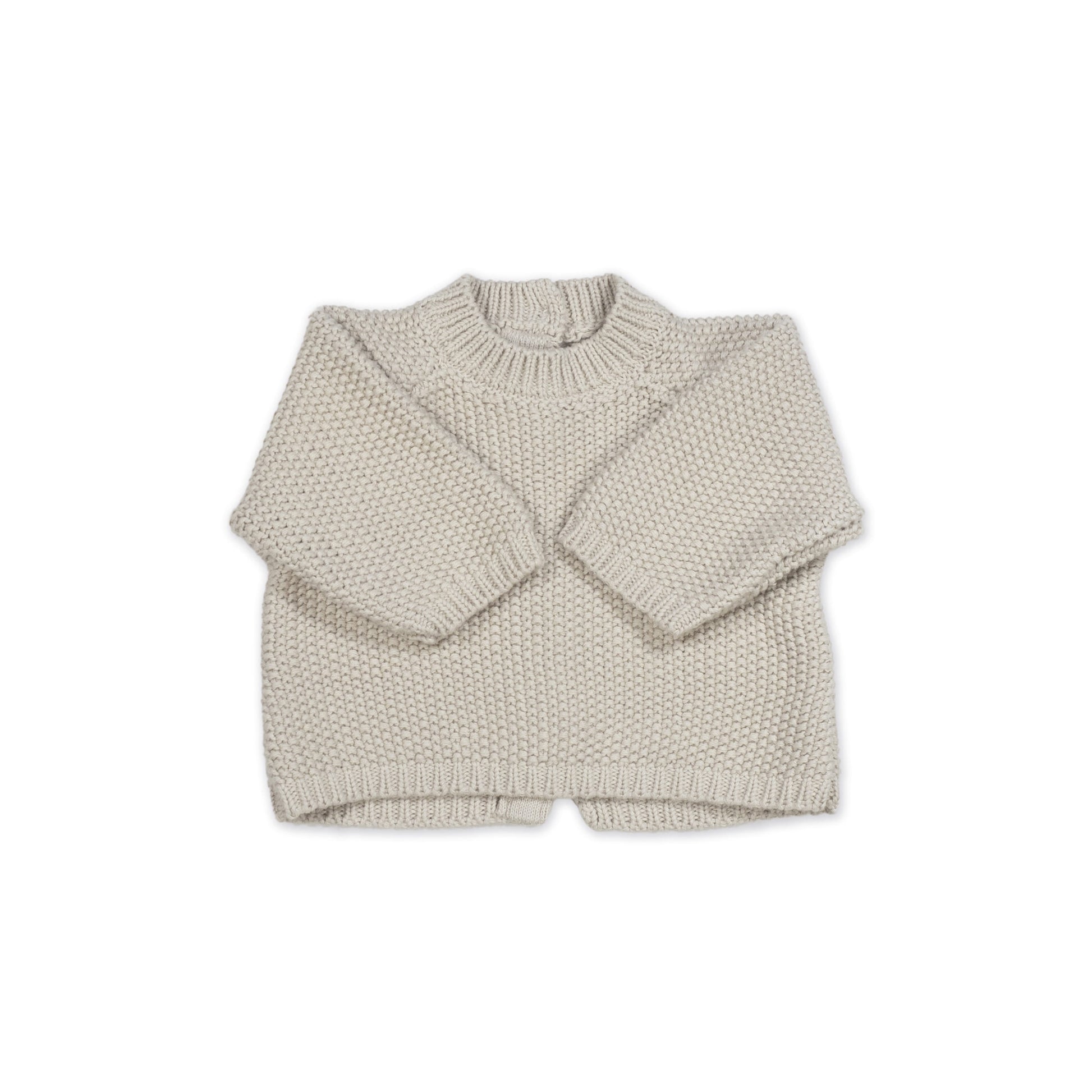 Set Recién Nacido 3 Piezas – Tricot & Bambula Beige de Pasito a Pasito