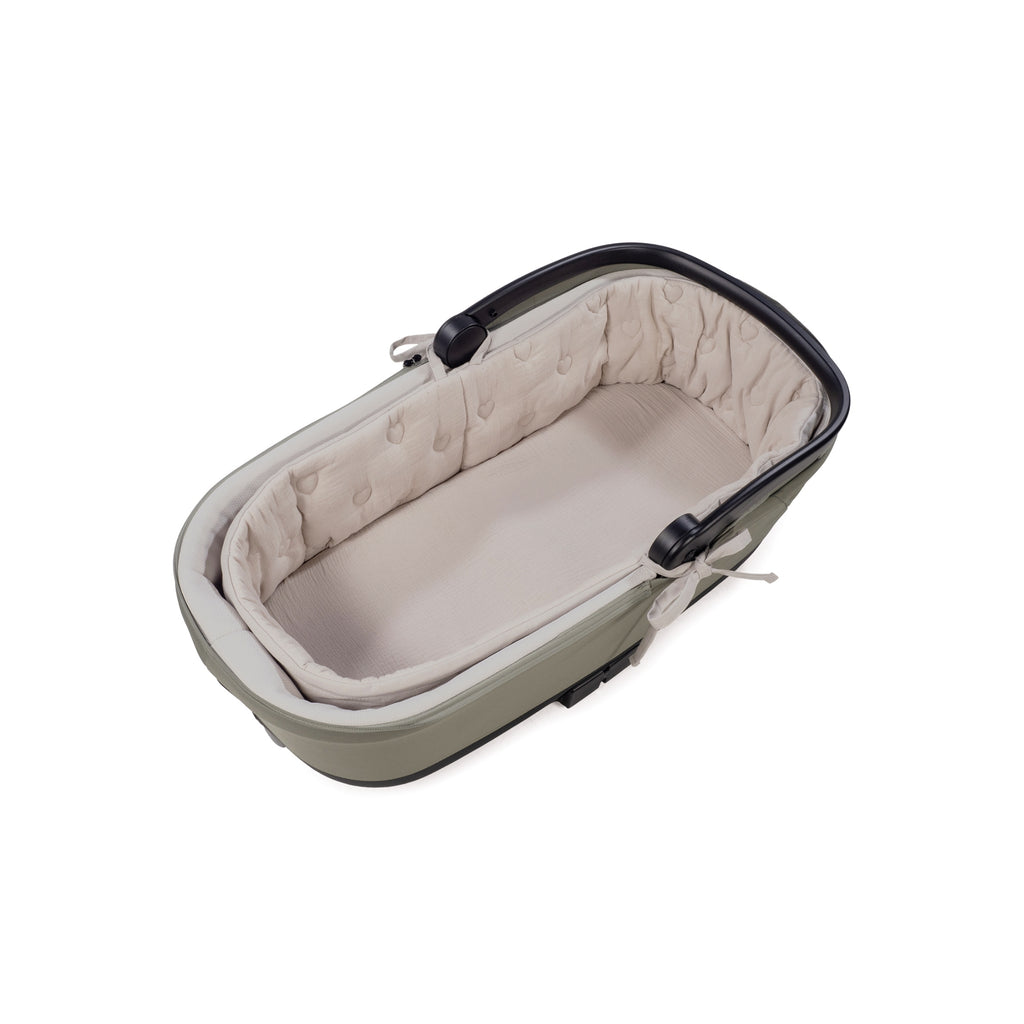 Cubre Cuco con Varillas + Sábana Ajustable Sintra Beige | Walking Mum