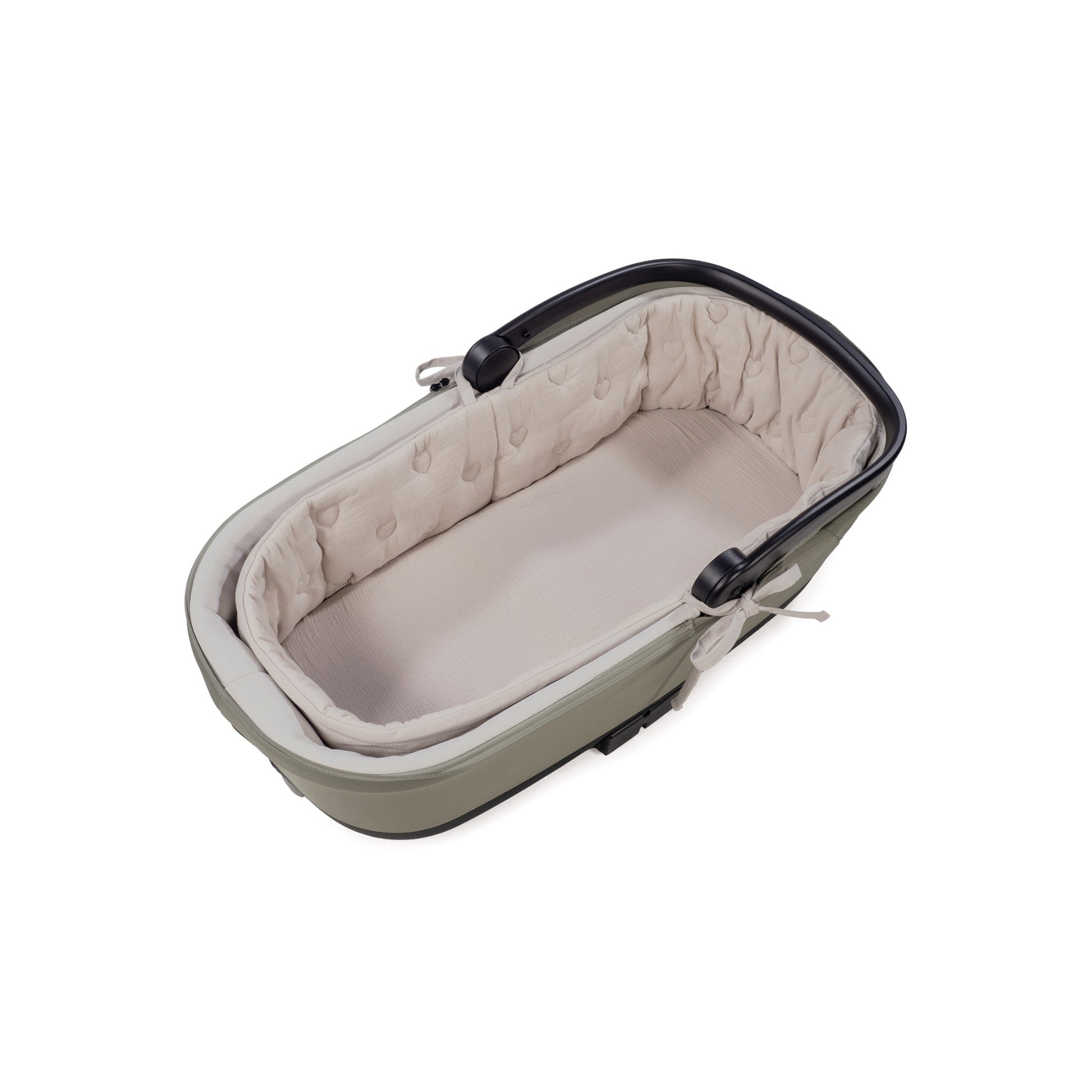 Cubre Cuco con Varillas + Sábana Ajustable Sintra Beige | Walking Mum