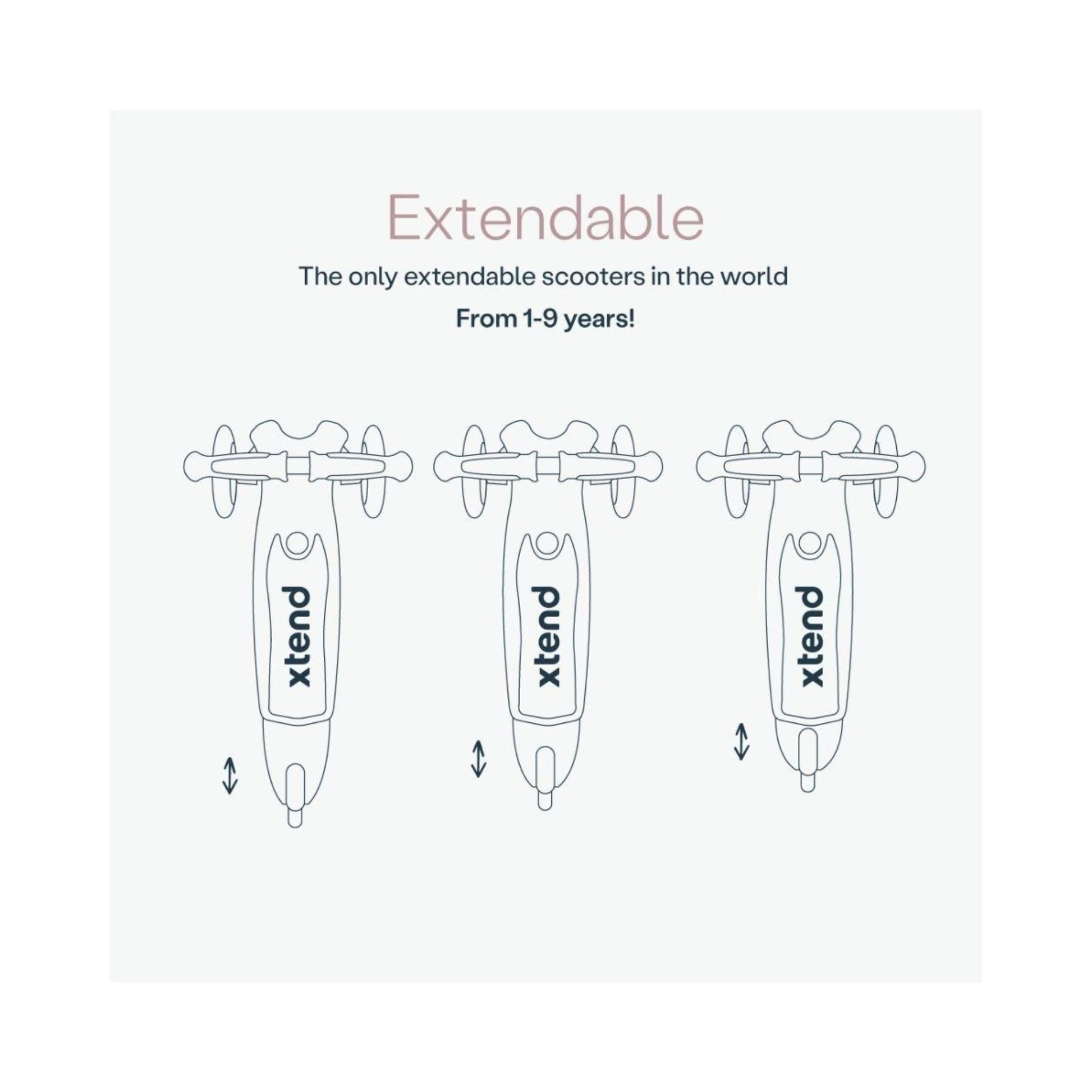 Patinete SmarTrike Xtend Mini-Ride Rosa