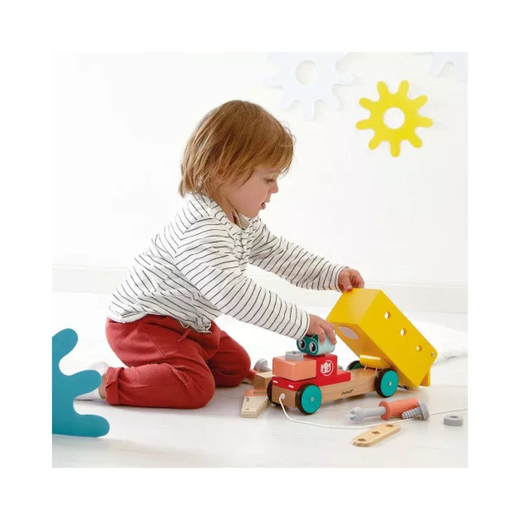 Camión de Tracción Brico'Kids – Janod