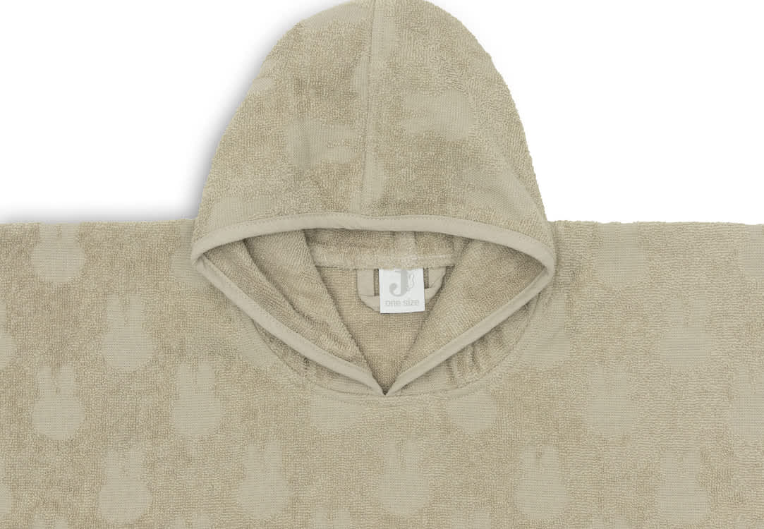 Poncho de Baño Terry Miffy Jacquard – Olive Green | Jollein