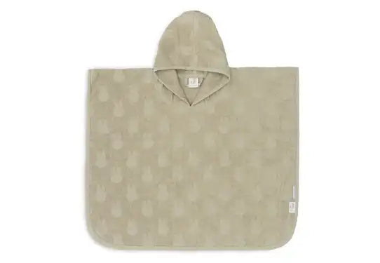 Poncho de Baño Terry Miffy Jacquard – Olive Green | Jollein