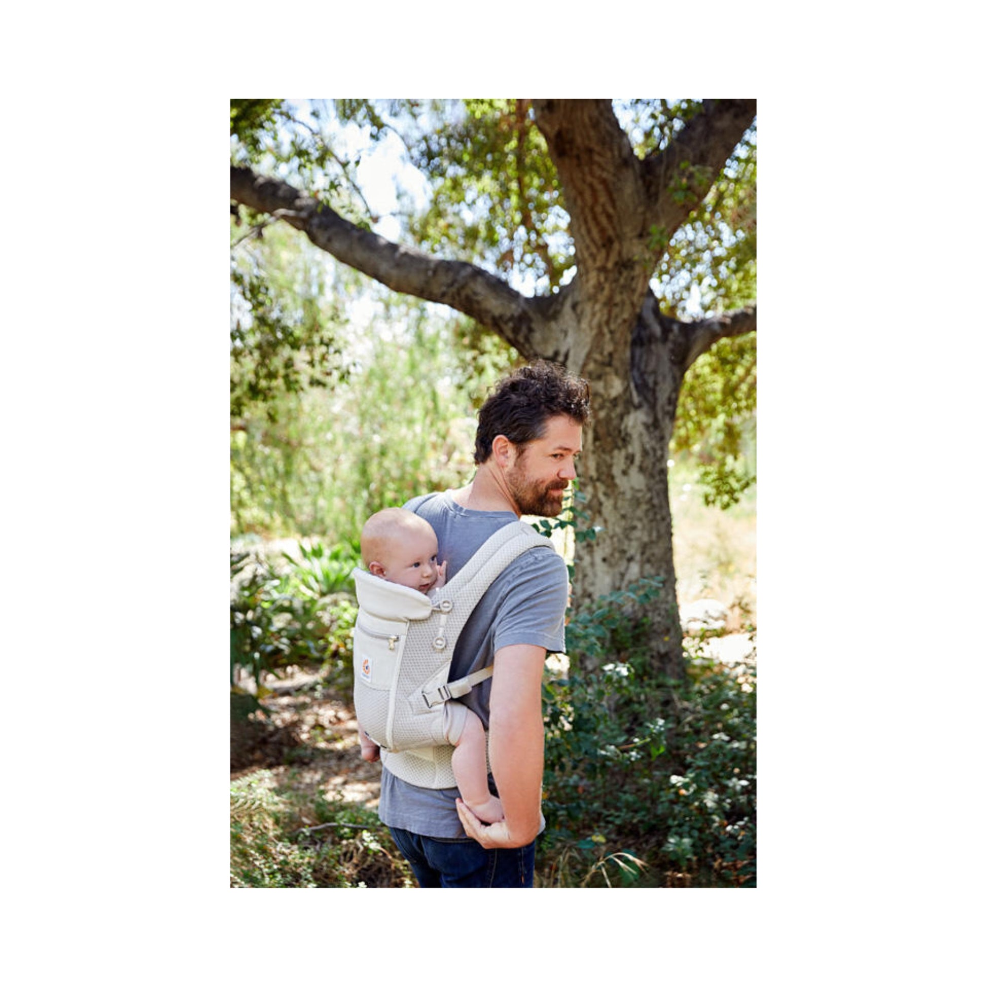 Mochila Ergobaby Adapt Soft Flex Mesh – Gris Perla