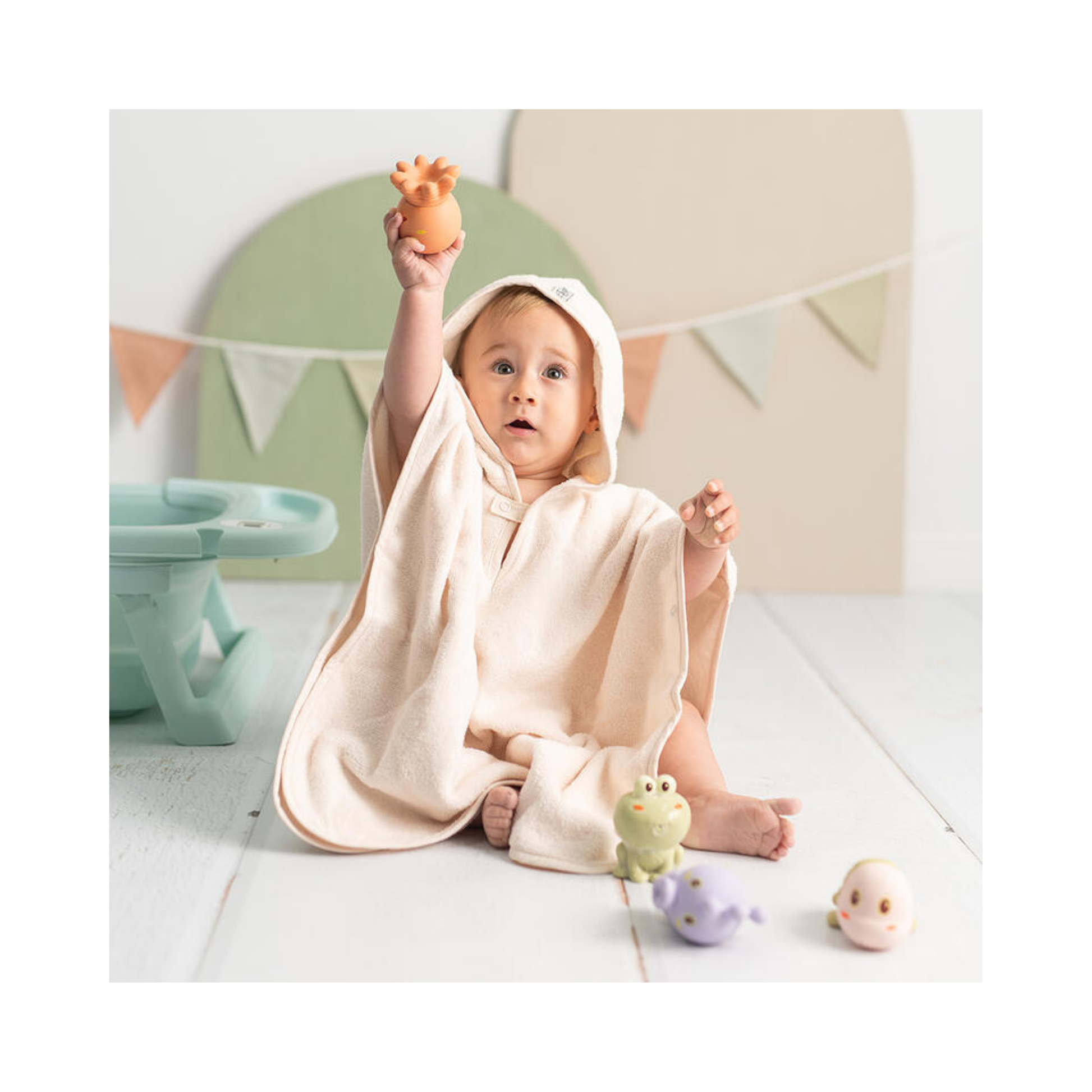 Bolsa con 4 Juguetes de Baño Desmontables