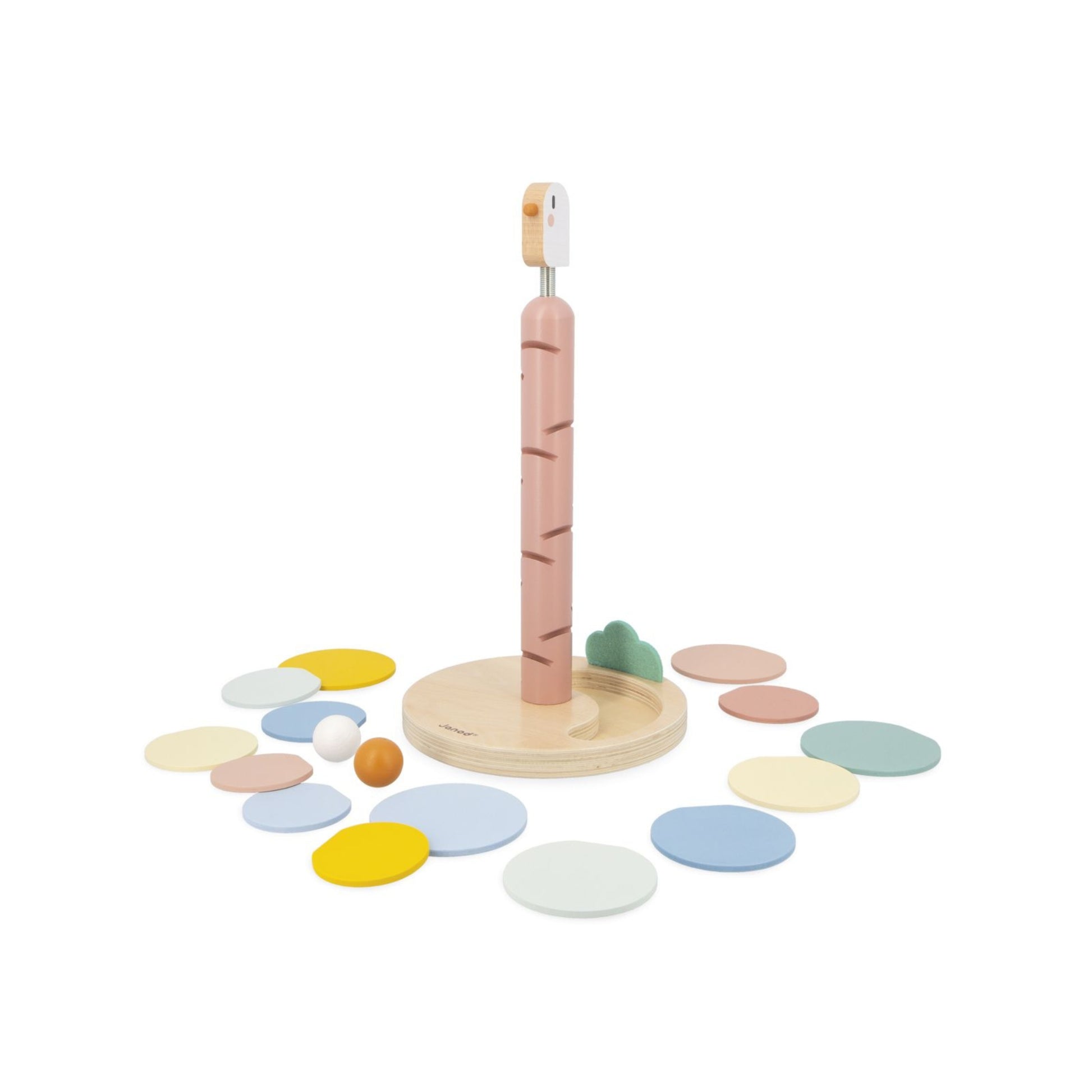 Circuito de Pájaro – Juguete musical de madera