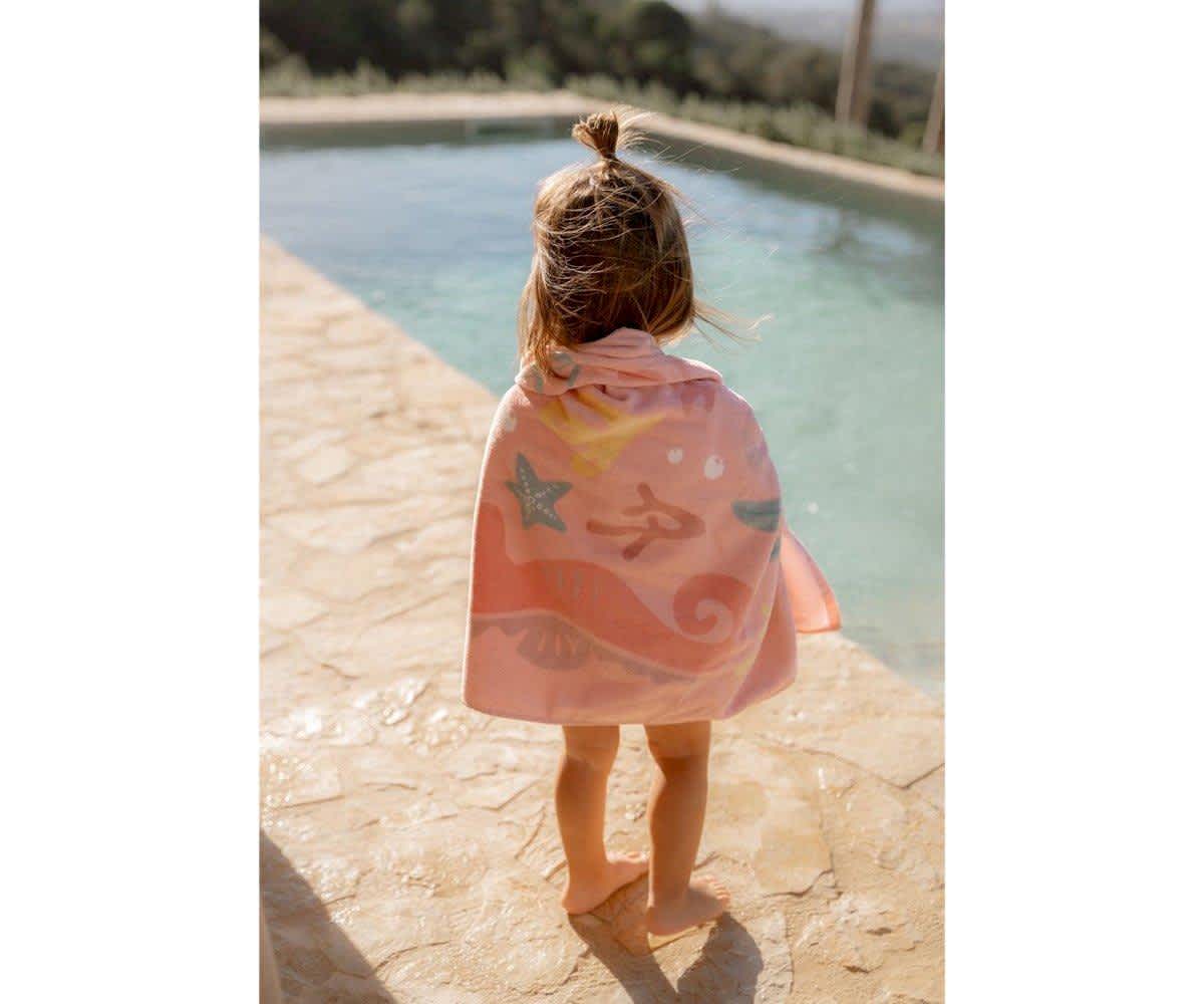 Toalla de Playa Ocean Treasures Multicolor Little Dutch