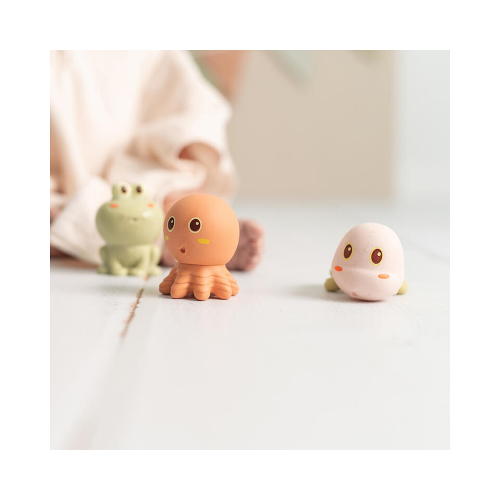 Bolsa con 4 Juguetes de Baño Desmontables