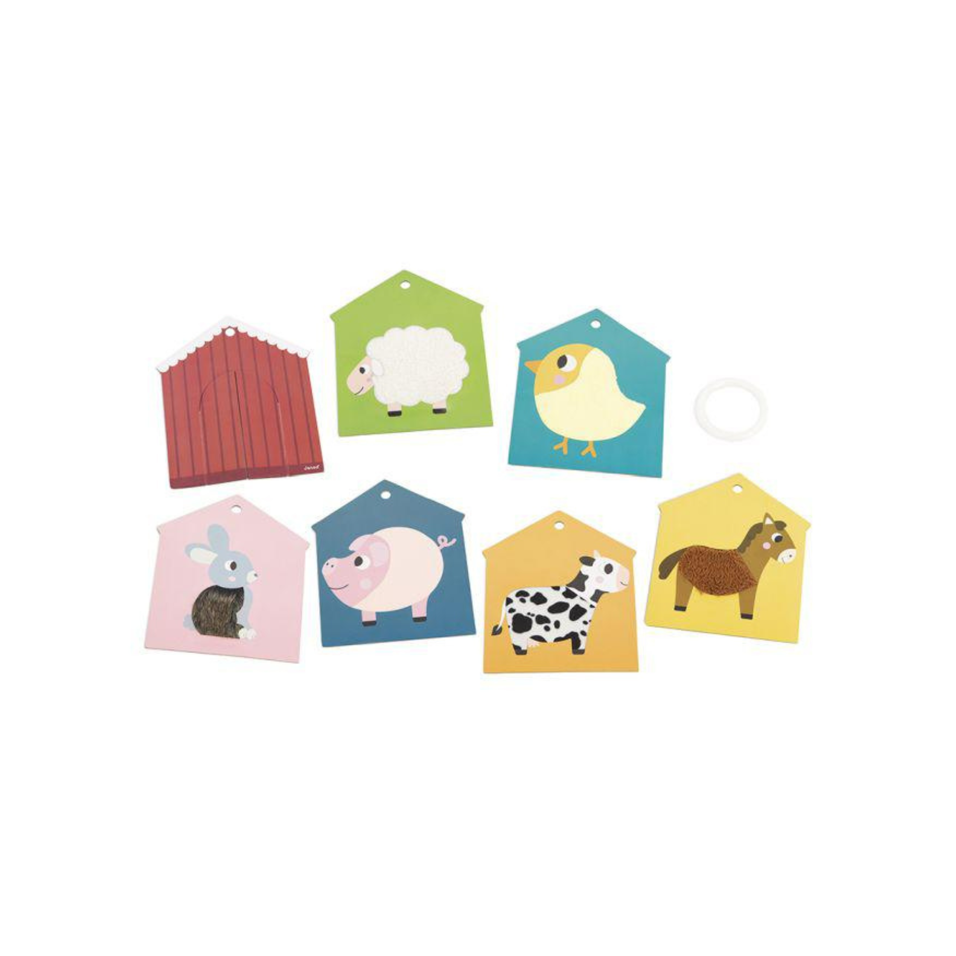 Cartas Táctiles Granja