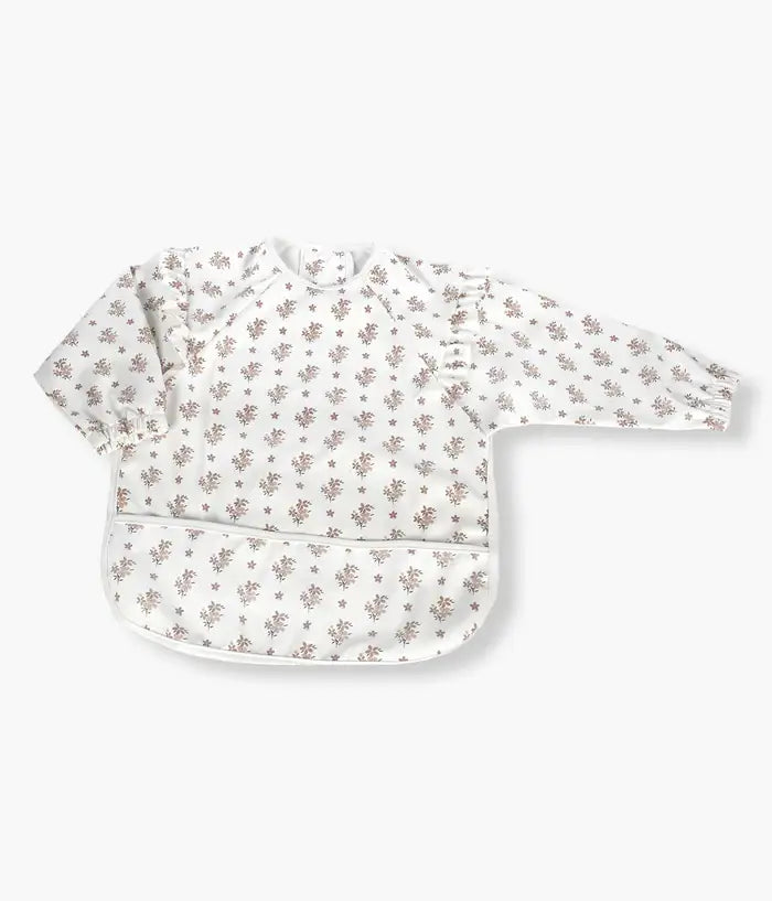 Babero con Mangas Botton Flores – Walking Mum