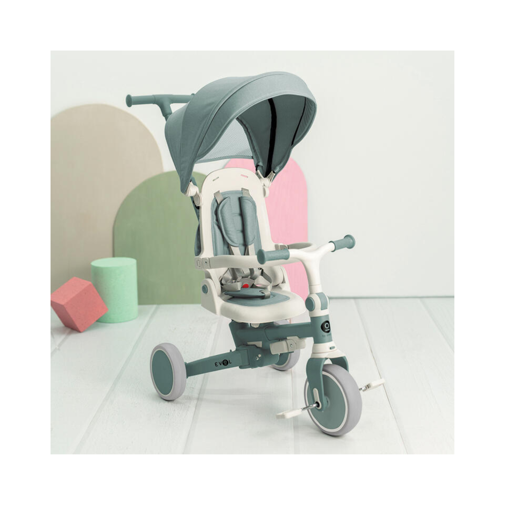 Triciclo Multifunción Evol Mint – Olmitos