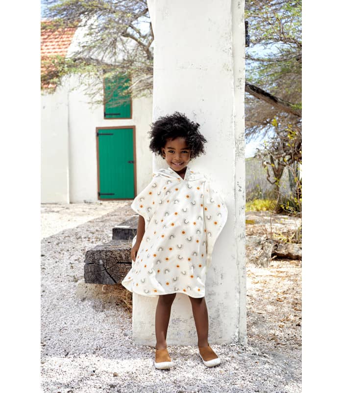 Poncho de Baño Reversible – Rainbow Nature | LÄSSIG