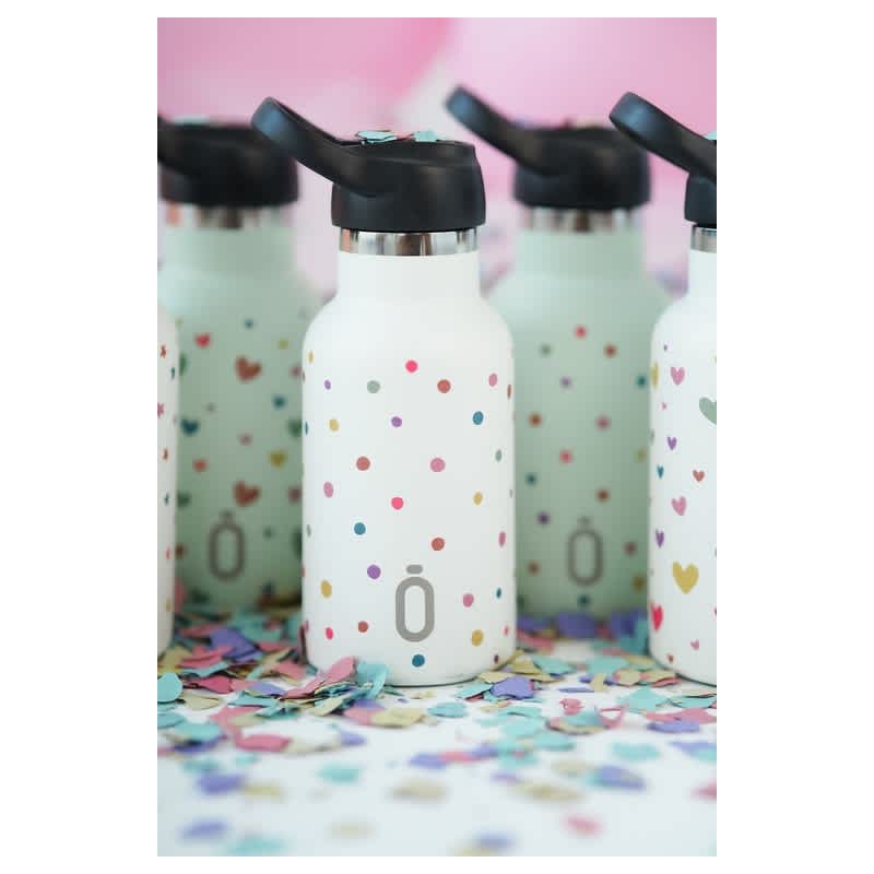 Botella Térmica Runbott – Colección Confeti Topos