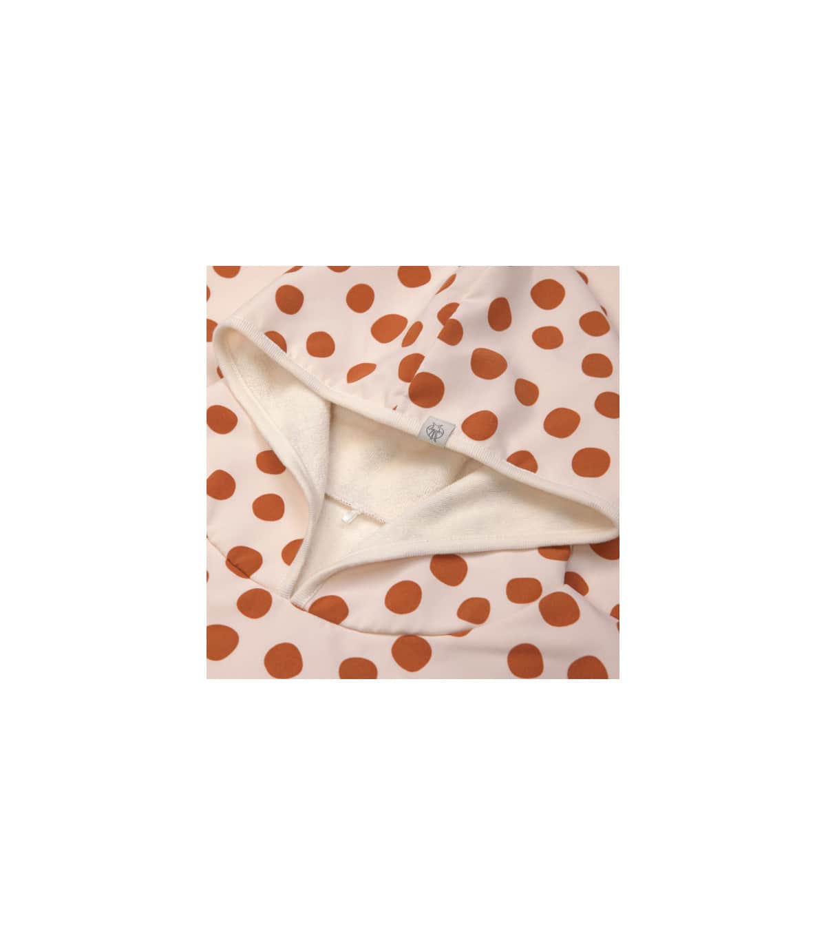 Poncho de Baño Reversible – Dots Powder | Lassig