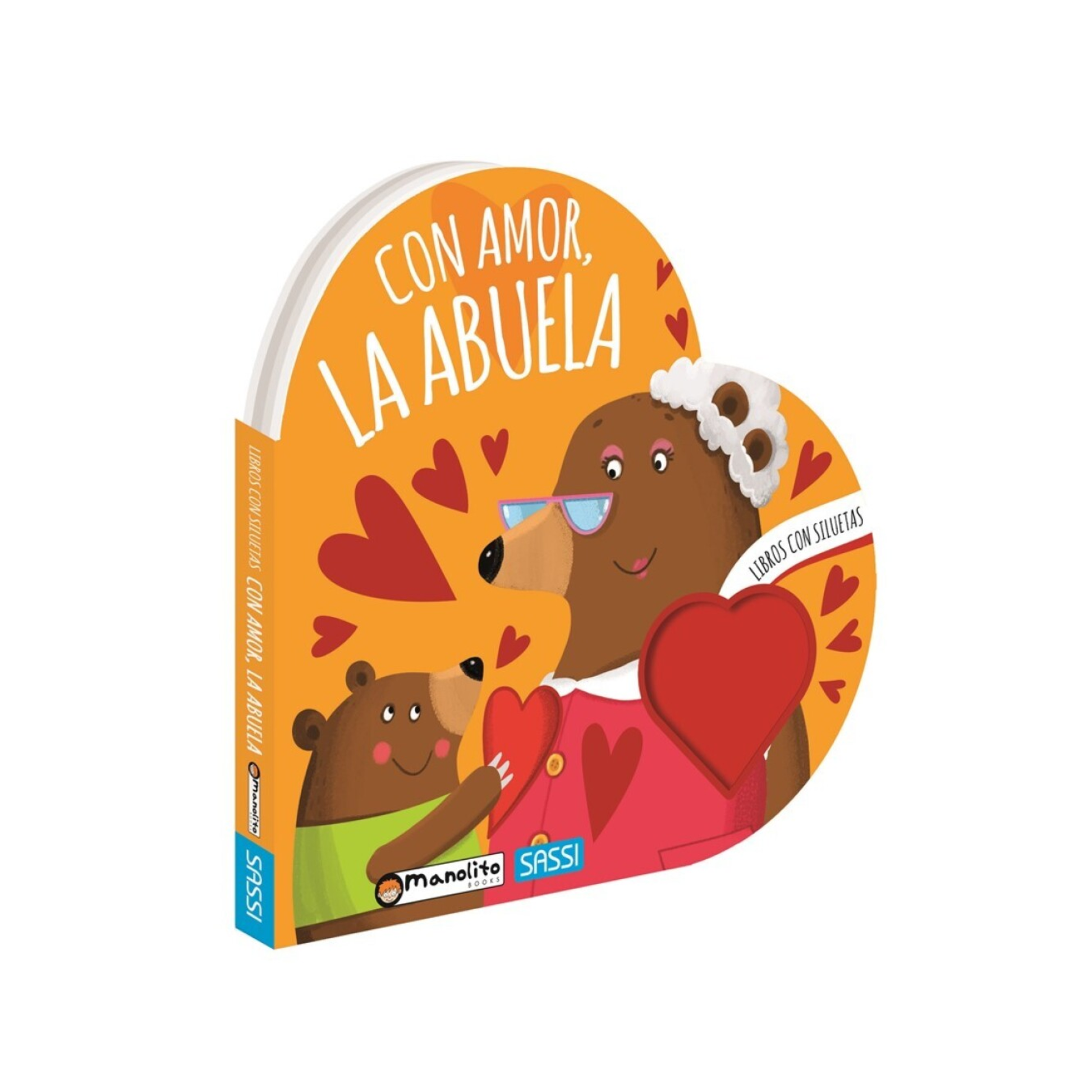 Con Amor, la Abuela | Libro con formas y rimas para bebés