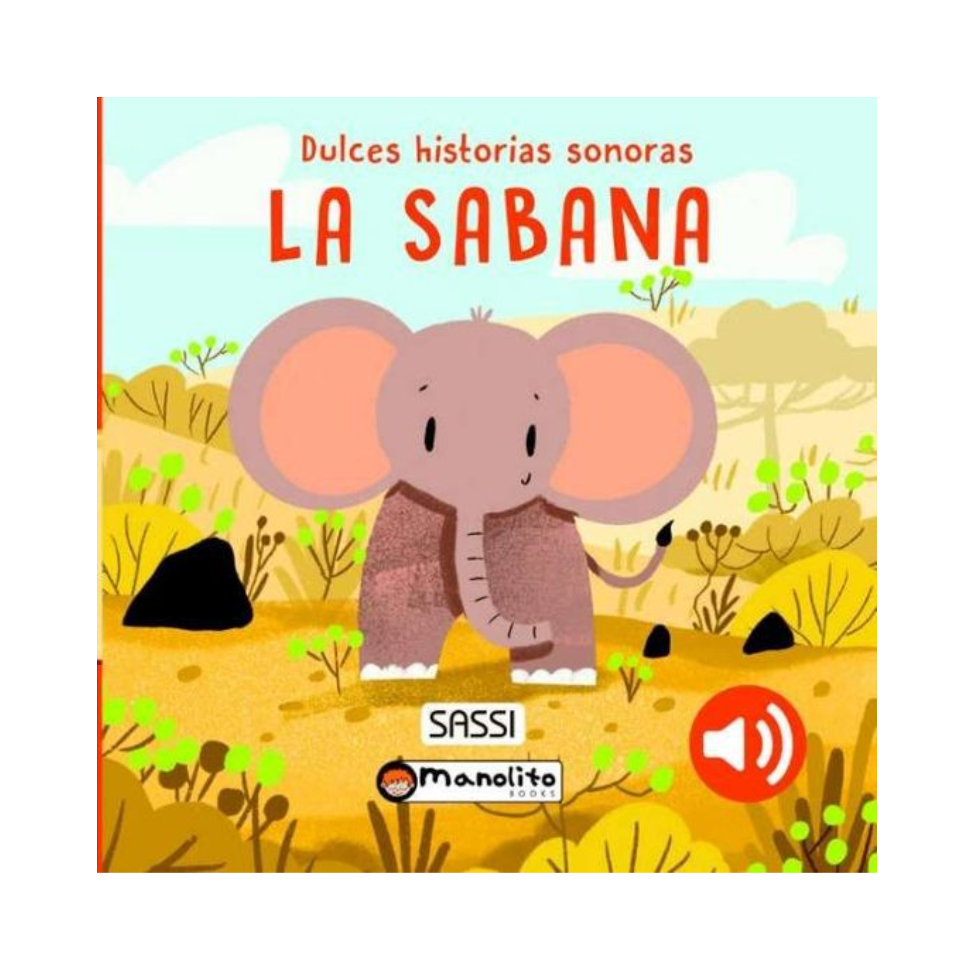 Sabana – Libro con Sonido | Libro infantil con 6 sonidos de animales